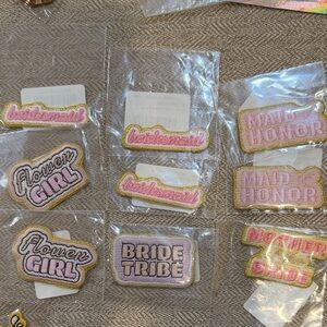 Stoney Clove Lane Bridal Party Patches Pink